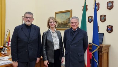 Incontro istituzionale con il Sottosegretario del Mef Sandra Savino. Gianluca Quadrini