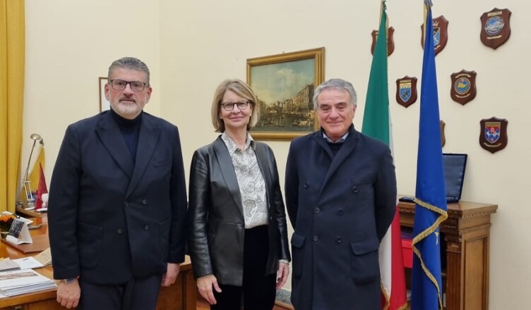 Incontro istituzionale con il Sottosegretario del Mef Sandra Savino. Gianluca Quadrini