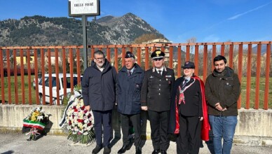 Quadrini, partecipa alla cerimonia in memoria delle vittime delle foibe e dell’esodo