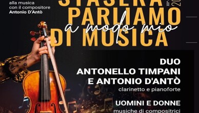 Stasera parliamo di musica........