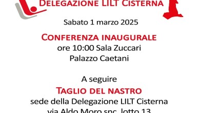 inaugurazione delegazione LILT Cisterna