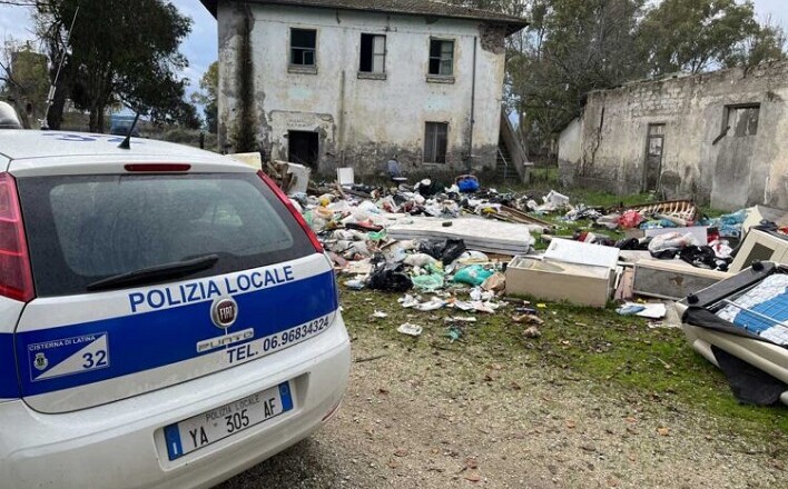 multe a chi porta i propri rifiuti a Cisterna dai Comuni limitrofi