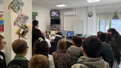 ALATRI, GLI ALUNNI DELL’ISTITUTO COMPRENSIVO 1 IN VISITA ALLA COMPAGNIA CARABINIERI