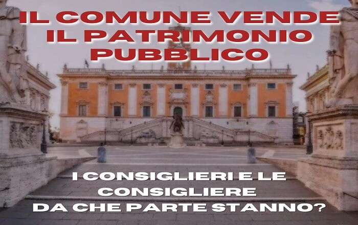 IL COMUNE VENDE IL PATRIMONIO PUBBLICO