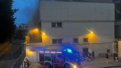 Incendio a ospedale San Giovanni