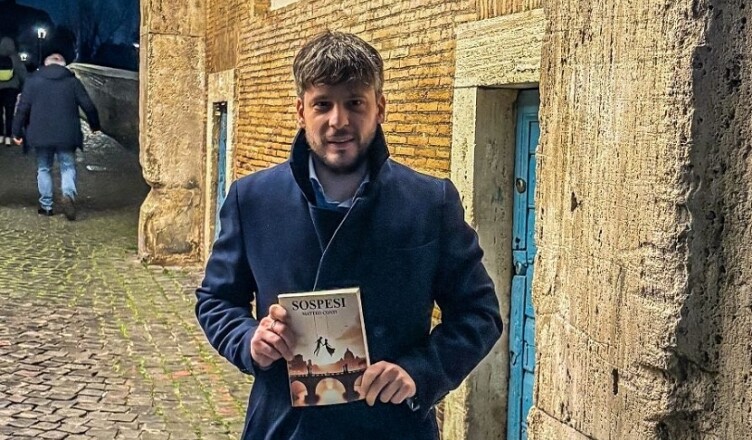 Matteo Conti, architetto originario di Roccasecca, romanzo esordio Sospesi