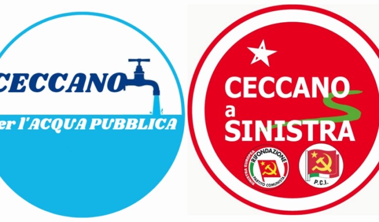 ceccano per acqua pubblica e ceccano a sinistra