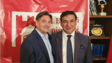 il Presidente del Consiglio Comunale Rocco Picarazzi e il sindaco Enzo Perciballi