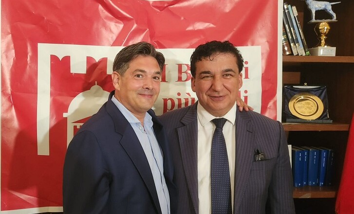 il Presidente del Consiglio Comunale Rocco Picarazzi e il sindaco Enzo Perciballi
