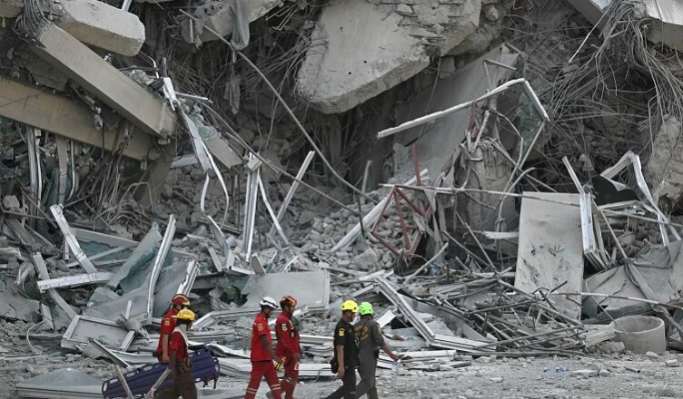 terremoto in Myanmar