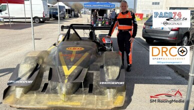 Alberto Scarafone al via della Coppa della Consuma