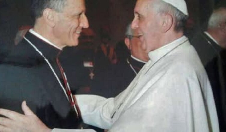 Antonazzo e Papa Francesco