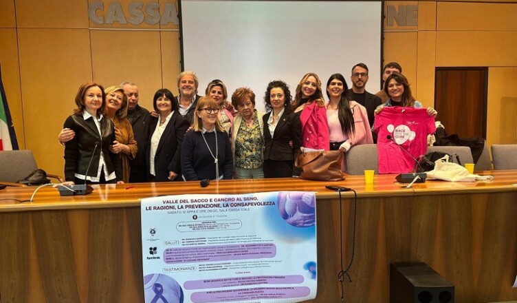 Frosinone - Convegno sul rapporto tra ambiente inquinato nella Valle del Sacco e cancro al seno