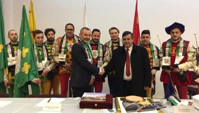 GEMELLAGGIO BETLEMME CORI_I DUE SINDACI