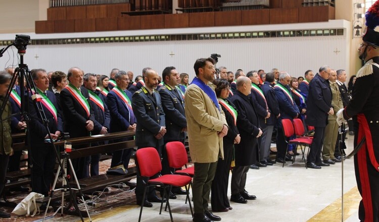 IL PRESIDENTE DELLA PROVINCIA LUCA DI STEFANO AL SANTUARIO DI CANNETO