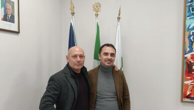 Il commissario Raffaele Trequattrini e il sub commissario Riccardo Roscia