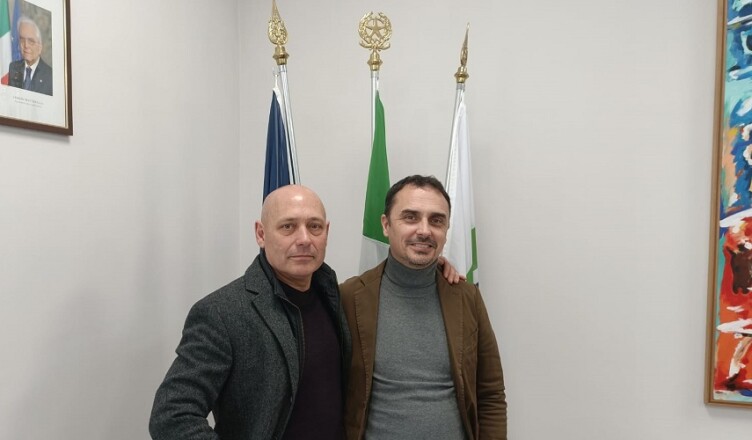 Il commissario Raffaele Trequattrini e il sub commissario Riccardo Roscia