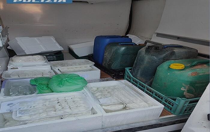 La Polizia di Stato sequestra alimenti non idonei al consumo SORA