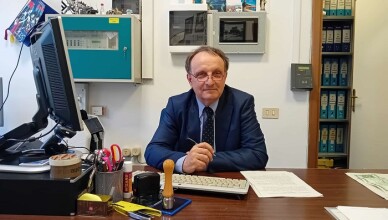Stella al Merito del Lavoro , Mario Aceti, direttore dell’ufficio postale di Arce in via Guglielmo Marconi