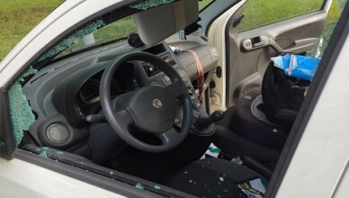 Vandalizzata auto dipendente ospedale di Frosinone