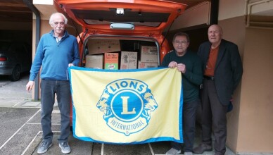 Continuano le iniziative di solidarietà del CLUB Lions Sora-Isola del Liri-Arpino