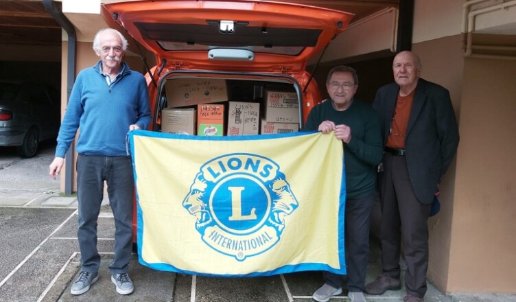 Continuano le iniziative di solidarietà del CLUB Lions Sora-Isola del Liri-Arpino