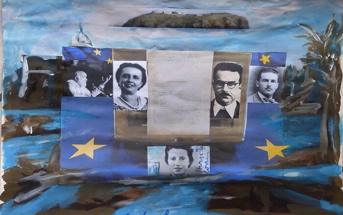 .Francesco Guadagnuolo - Altiero Spinelli, Ernesto Rossi, Ugenio Colorni, Ada Rossi e Ursula Hirschmann