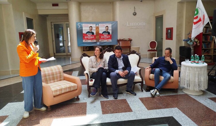 Grande successo di Andrea Querqui con l'europarlamentare del pd Annalisa Corrado