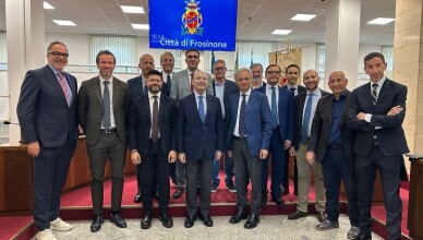 I Sindaci di Frosinone, Alatri, Arnara, Ferentino, Morolo, Patrica, Pofi, Supino, Torrice e Veroli per la Stazione TAV