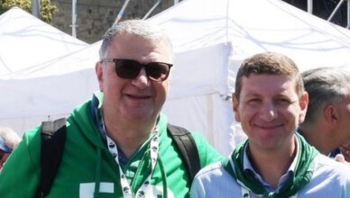 Il Segretario Cuozzo con Il Segretario Coppotelli