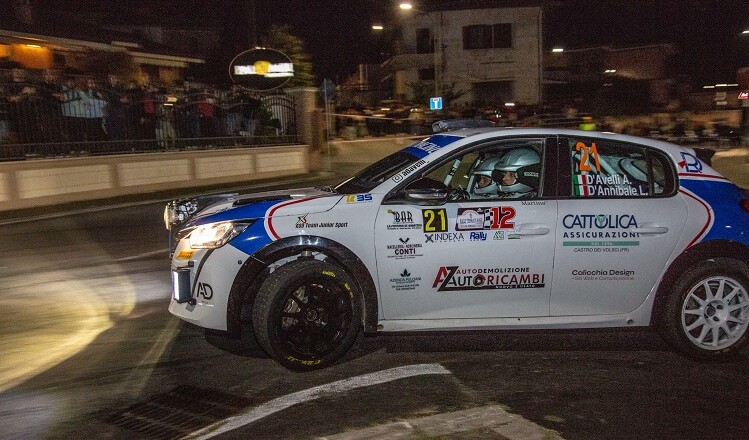 Rally Terra di Argil per Alessandro D’Avelli