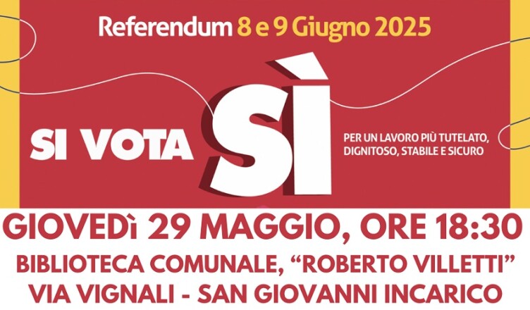 SAN GIOVANNI INCARICO SI