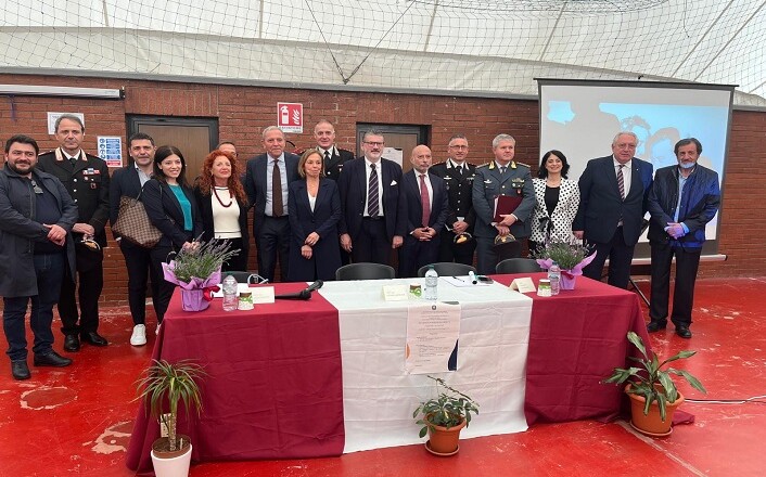 il Presidente del Consiglio provinciale di Frosinone al convegno dell’IIS di Pontecorvo. Presente Luciana Lamorgese