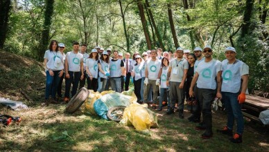 Acea Ato 5 per la Giornata mondiale dell'ambiente pulisce le sponde del Fiume Cosa a Frosinone_05.06.25
