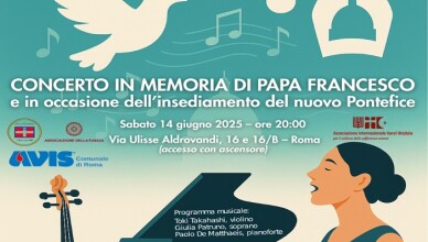 Concerto in memoria di Papa Francesco