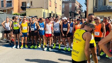 Corsa Cantoni - Divino Amore - attesa partenza