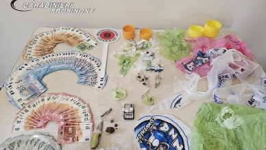 FIUGGI, SPACCIO DI SOSTANZE STUPEFACENTE