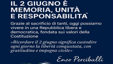 Festa della Repubblica, il già sindaco di Boville Ernica, Enzo Perciballi