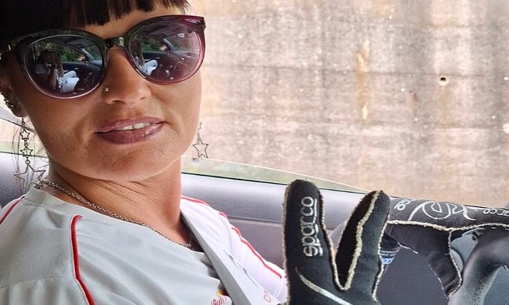 I rally oltre la malattia, la storia di Romina Sarocco