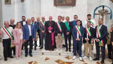Piglio - Processione della Madonna delle Rose. Quadrini partecipa alla cerimonia