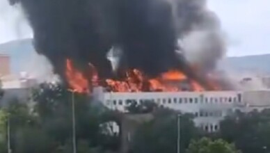 incendio università tuscia