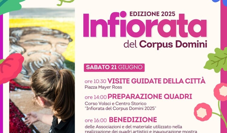 infiorata sora 2025