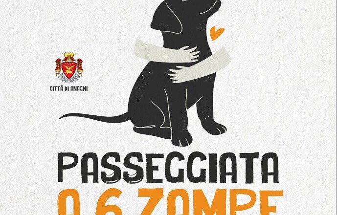 passeggiata a 6 zampe anagni