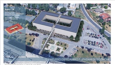 18,5 milioni per il nuovo edificio frosinone ospedale