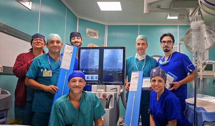 ASL Frosinone impianta due pacemaker senza fili