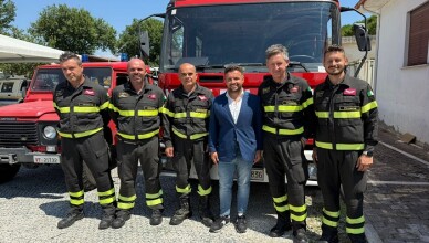 CEPRANO - RIAPRE IL DISTACCAMENTO ANTI INCENDIO DEI VIGILI DEL FUOCO