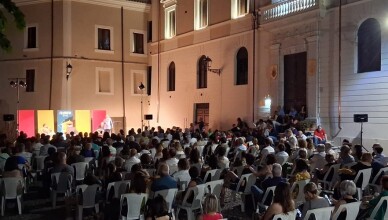 Foto prima serata VI edizione Festival Filosofia Veroli