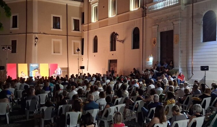 Foto prima serata VI edizione Festival Filosofia Veroli