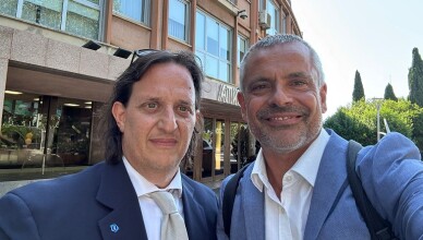 Gianluca Mancini e Armando Valiani
