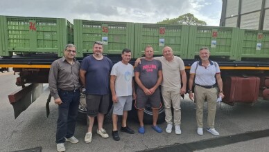 LA COPAGRI VICINA AI PESCATORI DEL SUD PONTINO DONATI I BINS DOVE DEPORRE LE RETI